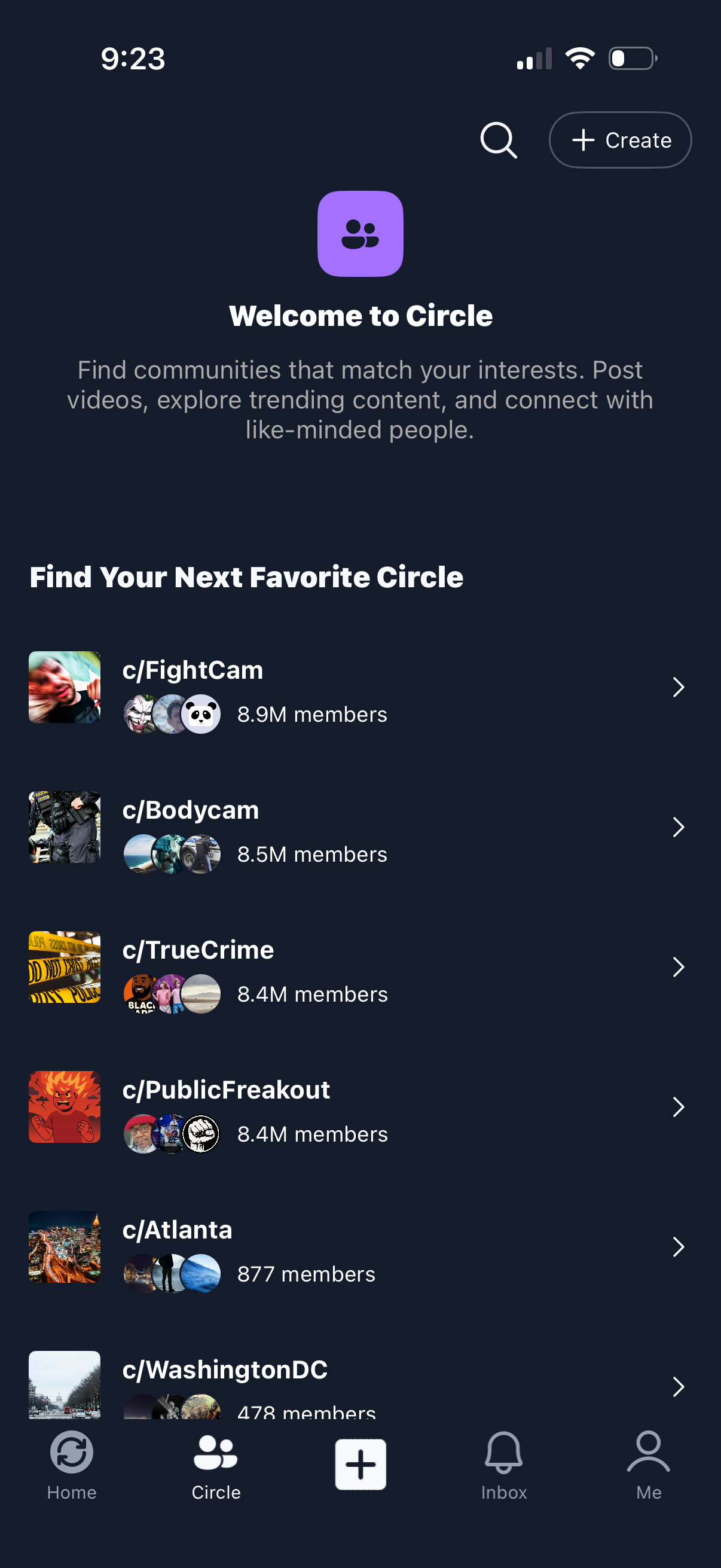 scoopz dashboard screenshot